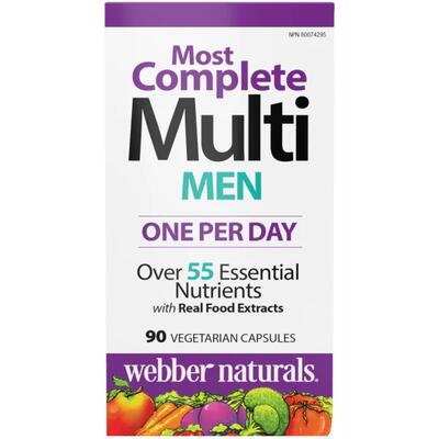 Webber Most Complete Multi Men 90 Caps