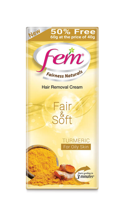 Fem Hair Removal Cream Tumeric