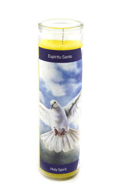 Serenity Glass Candle  Holy Spirit 340g