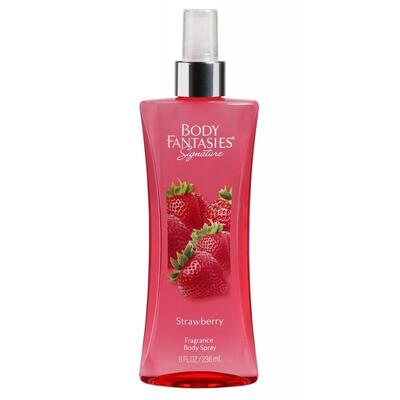 Body Fantasies Body Spray Strawberry 8oz