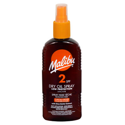 Malibu 200ml SPF Dry Oil Spray