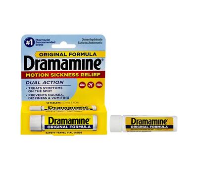 Dramamine Original Motion Sickness Relief Tabs 12's