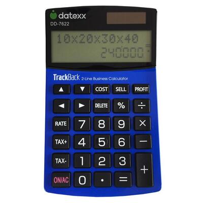 Datexx 2 Line Profit Manager Desktop Calculator