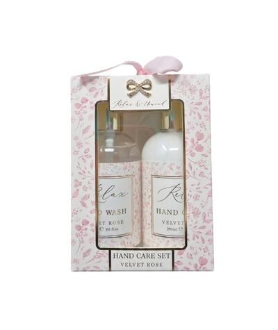 Relax & Unwind Hand Care Set Velvet Rose 2 pieces
