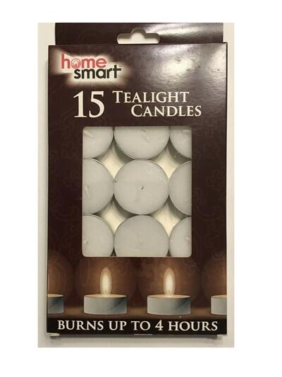 Home Smart Tealight Candles 15ct