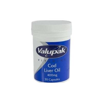 Valupak Cod Liver Oil 400mg