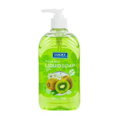 Lucky Super Soft Clear Liquid Kiwi 14oz