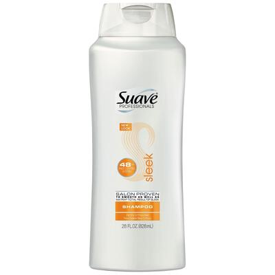 Suave Professionals Sleek Shampoo 28 oz