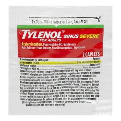 Tylenol Severe Sinus Relief 2ct