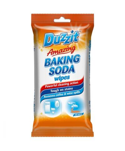 Duzzit Amazing Baking Soda Wipes 40 count