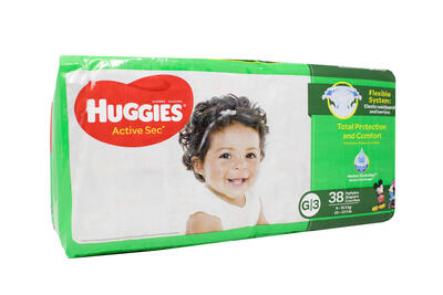 Huggies Active Sec Step 3 40 count