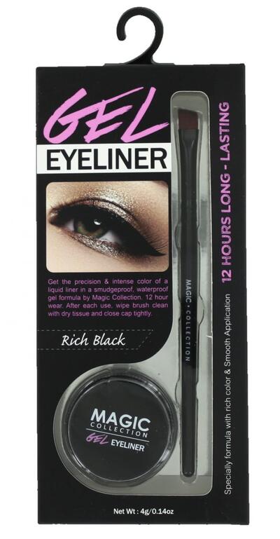 Magic Collection Gel Eyeliner Rich Black 0.14 oz