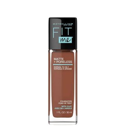 Maybelline New York Fit Me Matte + Poreless Foundation Nutmeg 1oz