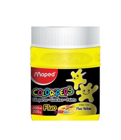 Maped Paint Pot Yellow Fluorescent