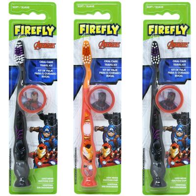 Firefly Avengers Oral Care Travel Kit Soft 1 pack