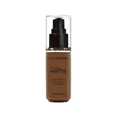 L.A. Colors Truly Matte Liquid Foundation Mahongany 40ml