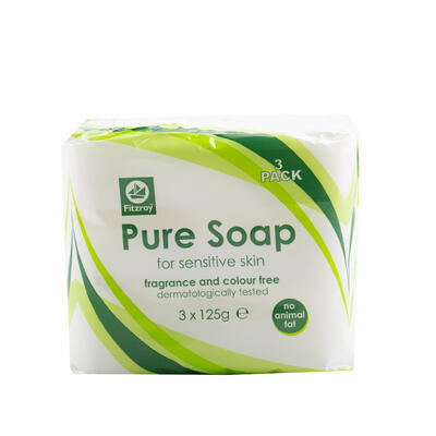 Fitzroy Pure Soap For Sensitive Skin 3 x 125g