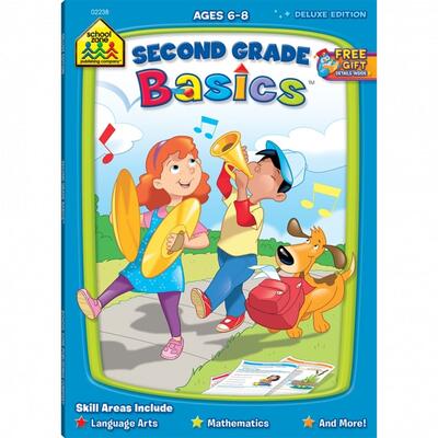 School Zone Second Grade Basics Work Book