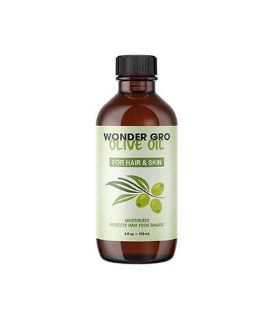 Wonder Gro Olive Oil For Hair & Skin  4oz