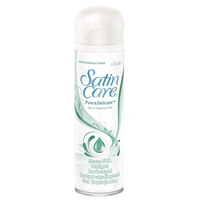 Gillette Shave Gel Satin Care Pure & Delicate 200ml