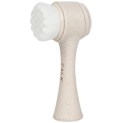 Cala Eco Friendly Dual-Action Facial Cleansing Brush Earth 1 count