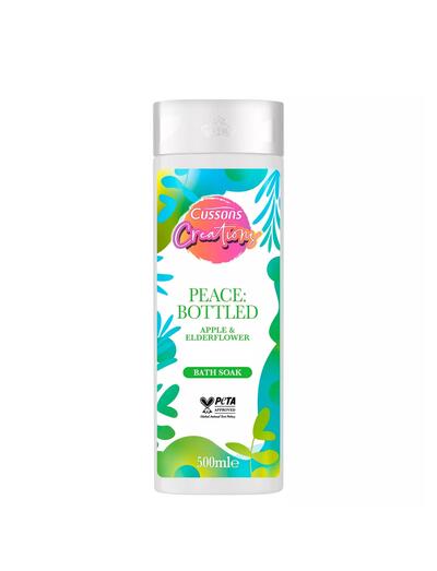 Cussons Bath Foam Shower Gel Apple & Elderflower Peace 500ml