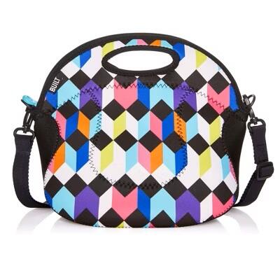 Lunch Bag Neoprene Geometric Built