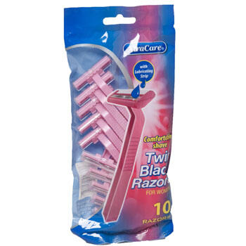 Razors Womens Twin Blade 10 pack