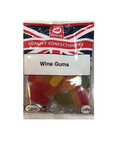 Fitzroy Wine Gums 100g