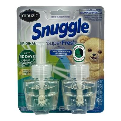 Renuzit Snuggle Oil Refills Super Fresh 0.67ox 2pk