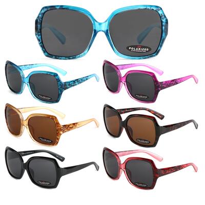 Fashion Polarized Sunglasses Assorted 1 count
