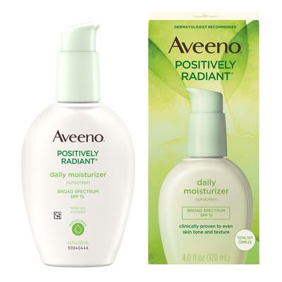 AVEENO POS RAD DAY MOIST SPF15