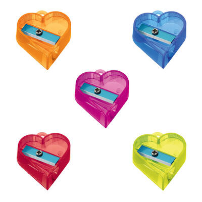 Nataraj Single Sharpener Heart-Shaped 1 ct