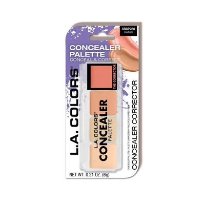 L.A. Colors Concealer Corrector Palette Medium