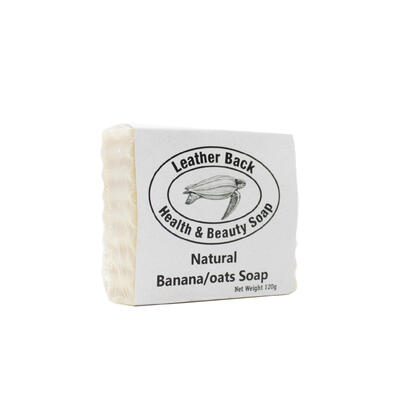 Natural Banana Oats Soap 120 g