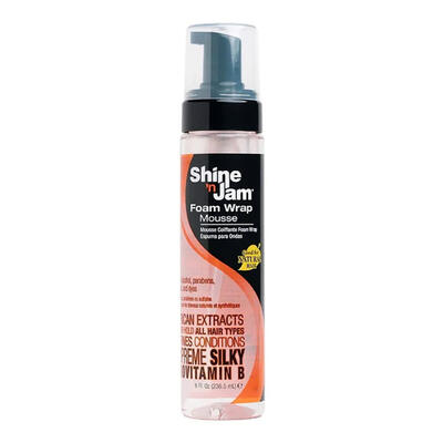 Ampro Shine N Jam Foam Wrap Mousse Supreme Hold 8oz