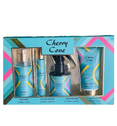 Scenabella Cherry Cone 4pc Gift Set