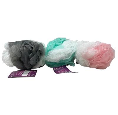 Kroger Shower Poufs Assorted 1 count