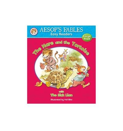 Aesop's Fables The Hare And The Tortoise with The Sick Lion