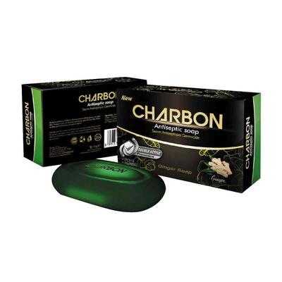 Charbon Antiseptic Soap GInger 90g