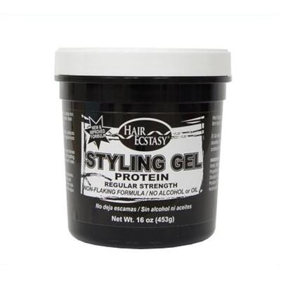 Hair Ecstasy Styling Protein Gel 16oz Regular Strength