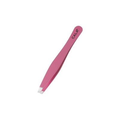 Cala Pro Slanted Tweezer Pink 1 count