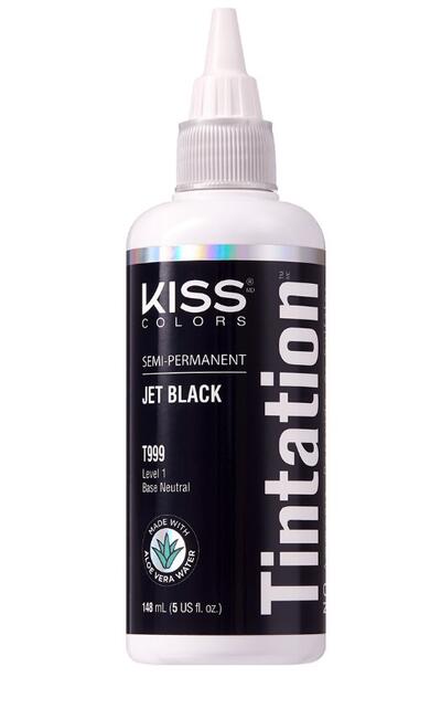 Kiss Colors Tintation Semi-Permanent Jet Black 5oz