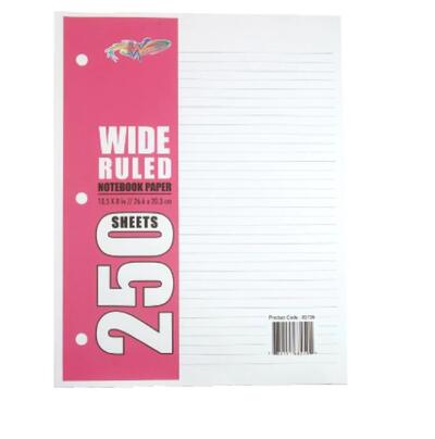 Winners Refill Sheets 250s