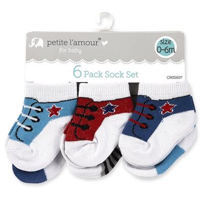 DIS Petite L'amour Baby Socks 6 Pairs