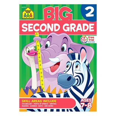 School Zone Big Second Grade Workbook