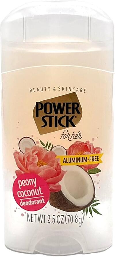 Power Stick Peony Coconut Deodorant 2.5oz