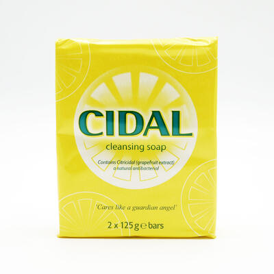 Cidal Cleansing Twin Pack Soap 2 x 125g