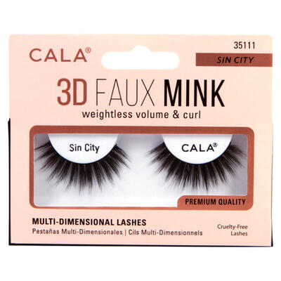 Cala 3D Faux Mink Lashes Sin City