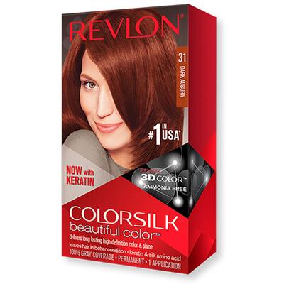 Revlon Colorsilk Beautiful Permanent Hair Color Dark Auburn